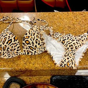 Cheetah bathing suit